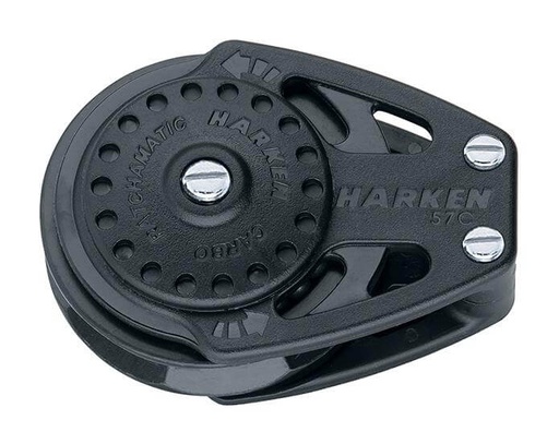 [H-2633] Harken 57mm Carbo Ratchamatic Cheek Block