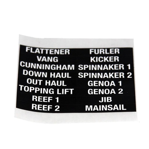 [LM-25002323] Lewmar Rope Clutch Labels