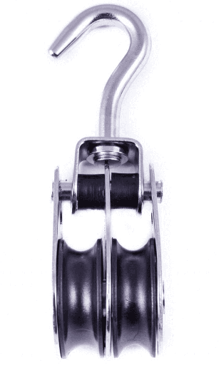 [SU-00.22] Sea Sure 25mm Double Swivel Hook Block